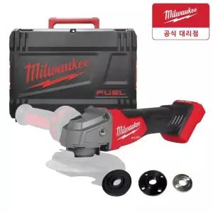 밀워키 M18 FSAG125X-0X0 충전 앵글 그라인더 베어툴 사이드핸들/안전가드 미포함