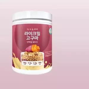 오늘부터 라이크밀 고구마맛 450g 단백질 쉐이크 프로틴 맛있는 식사대용 한끼 대용량 파우더
