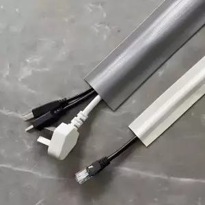 PVC 전선 몰딩 쫄대 전선가리개 전기선 전기 커버 바닥 랜선 정리 2m 3m