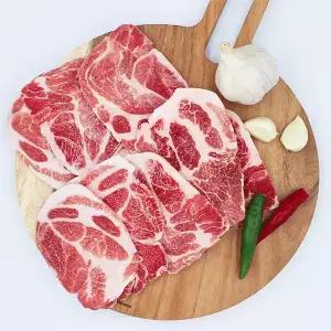 한돈 냉동 돼지고기 추억의 냉목살 구이용 500g