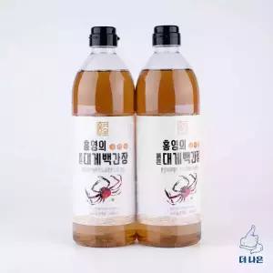 홍영의 붉은대게 백간장 980ml X 2입