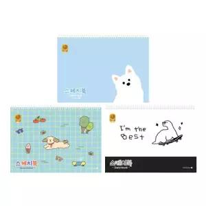 모닝 3000 초등스케치북(A)(항균) 10개입 20504