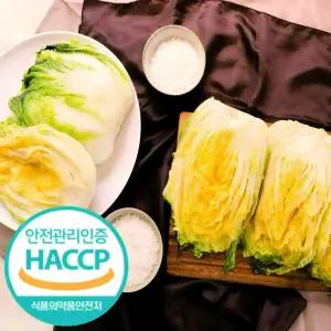 [화요일~토요일 도착보장] HACCP 청정 강원도 고랭지 괴산 해남 프리미엄 김채 절임배추 10kg, 20kg