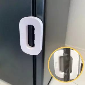 냉장고 문 도어 열림 방지 잠금 장치/도어락/유아/안전/고정/이중/가구용/도어용/싱크대/보호/고리/무타공