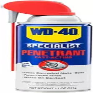 스마트 빨대가 장착된 WD-40 스페셜리스트 침투제 금속 고무 및 플라스틱 나사 잠금장치 너트 산업 강도