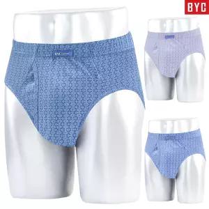 BYC 순면 소변구 맥시 남자 삼각 팬티 3매입 0007