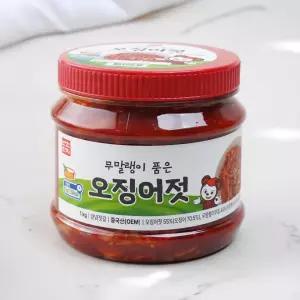 반찬단지 무말랭이 품은 오징어젓 1kg