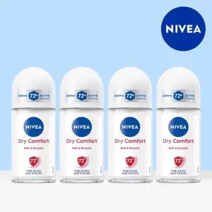 (eTV)니베아 데오드란트 롤온 드라이컴포트 50ml 4개