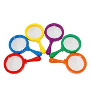 유치원 호기심자극 과학놀이 관찰 돋보기세트 어린이교구 확대경 교육완구 휴대용루페