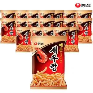 농심 매운새우깡 90g x 20봉