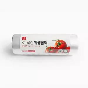 KT크린위생롤백 소_25x35 500매/롤백/롤팩/위생백/비닐백/비닐팩/롤비닐/비닐롤/위생비닐팩/소형/미니