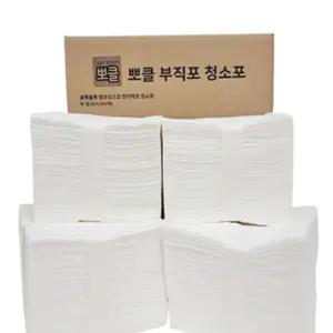 뽀클 엠보싱 부직포 청소포 300매 표준형 대형/밀대용/밀대/전용/청소용/마른/건식/대용량/업소용/대량