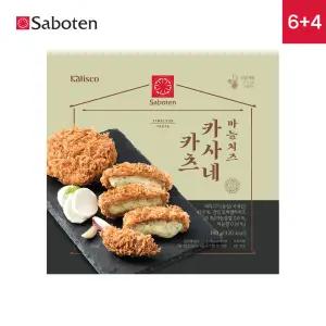사보텐 일본 정통 수제 마늘 치즈 돈까스 6+4팩