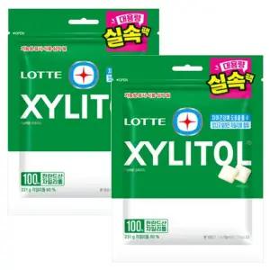 롯데 자일리톨 오리지날 231g 리필 x 2개