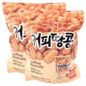 머거본 커피 땅콩 40g 40입 2개