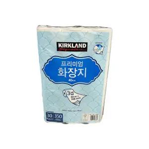 커클랜드 프리미엄 3겹 화장지 40m 30롤 1팩 (30롤)