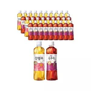웅진 광명찾은 결명자차 500ml, 20개 + 자색 옥수수수염차 500ml, 20개