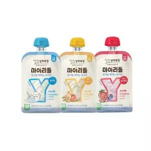매일 상하목장 마이리틀 짜먹는요거트 85g 사과바나나3+플레인3+딸기블루베리3/냉장무료배송