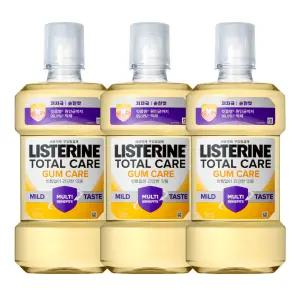 리스테린 토탈케어 검케어마일드 750ml 3개
