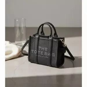 마크제이콥스 MARC JACOBS 가죽 크로스바디 토트백 H053L01RE22 001 블랙