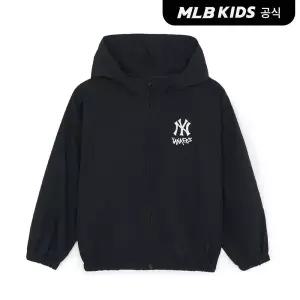 [MLB키즈](공식)26SS 스트릿 메가 립스탑 초경량 바람막이 NY (Black) 7AWJB0363-50BKS