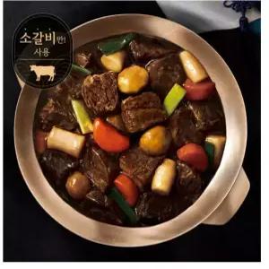 본죽 5분완성 뼈없는 소갈비찜 700g (1~2인분) 2팩 간장맛/매운맛