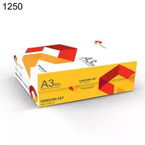 프리미엄 복사지 A3 80g 250매 5권/복사지/프린트/인쇄지/박스/A3용지/종이/카피/화이트/흰색/사무실