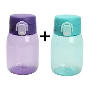 타파웨어 원터치 미니 물병 세트 트라이탄 초등학생 유치원 어린이 물통 350ml
