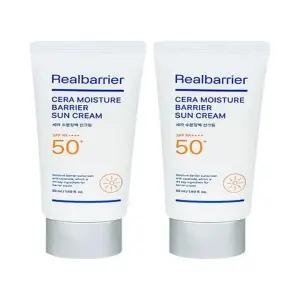 리얼베리어 세라 수분 장벽 선크림 50ml 2개(SH)