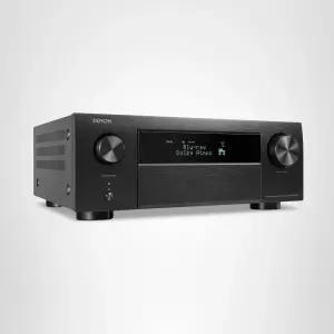 데논 AVR-X4800H 9.4-Ch 수신기 8K UHD 홈 시어터 스테레오 X 9 내장 블루투스 Wi-Fi HEOS 멀티룸 스트리밍
