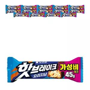 오리온 핫브레이크 45g, 15입, 1개