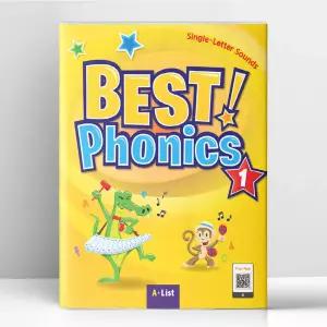 [T멤버십10%+선물] 베스트 파닉스 Best Phonics 1 - Student Book with App (Paperback) | AList