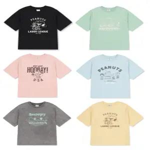 용) 피너츠 코튼 가먼트다잉 티셔츠 (MKG2TS3802)