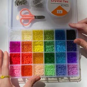 대용량 비즈 목걸이 팔찌만들기 DIY KIT 패션소품
