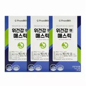 프롬바이오 위건강엔 매스틱 3g x 15포 3개