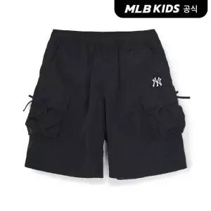 [MLB키즈](공식)26SS 스트릿 걸즈 버뮤다 팬츠 NY (Black) 7FSMB1363-50BKS