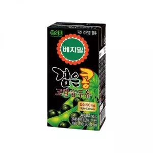 JUNGFOOD 베지밀 검은콩 두유 고칼슘 190mlx32팩 214533 {MH}