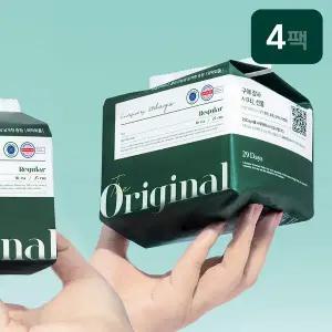 29데이즈 순면감촉 생리대 중형, 16개입, 4팩