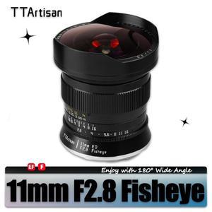 TTArtisan 풀 프레임 MF 어안 DSLR 카메라 렌즈 사진 캐논 EOS-1D X 마크 III EOS 5D 니콘 D6 D850 F 11mm