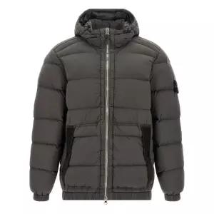 25FW 와펜 심리스 터널 나일론 후드 패딩자켓 다크그레이 K2S15 4100040 S0028 V0062