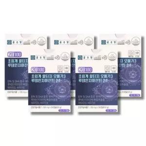 종근당 20100 초임계 알티지 오메가3 루테인지아잔틴 24 1100mg 30 캡슐 5박스 /wb