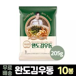 삼립 하이면 완도김우동 205g x 10봉