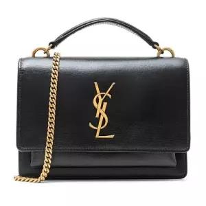 생로랑 MUST IT_[SAINT LAURENT] 선셋 체인 크로스 겸 숄더백 533026-D422W-1000