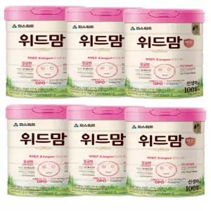 파스퇴르 위드맘 제왕 100일 6캔