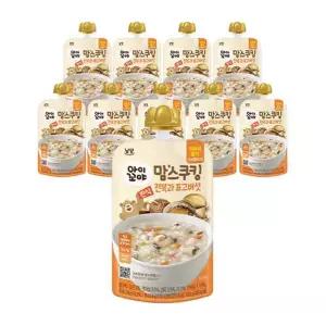 남양 맘스쿠킹 이유식 전복과 표고버섯 (9개월) 10개