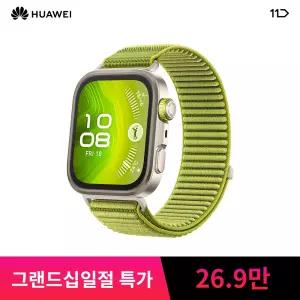 [십.일절 특.가] HUAWEI WATCH FIT 4 Pro 그린