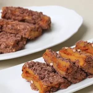 달큰쫀득 호박고지 찰 시루떡 1kg (9개입) 3팩
