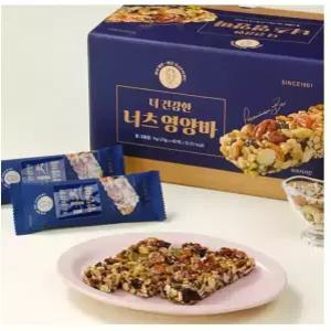 김규흔 한과 더 건강한 너츠 영양바 80개입 (40개입 X 2박스)