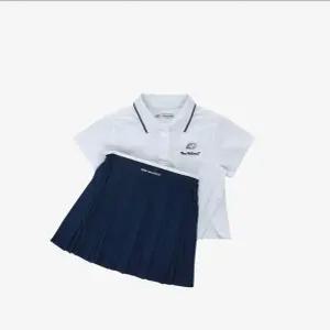 뉴발란스키즈(NB Kids) NBgC_여아 카라 티셔츠 스커트 셋업 NK9YG2881G_White