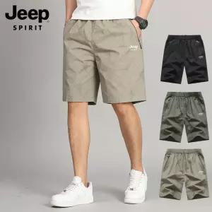 JEEP SPIRIT 남성 여름 반바지 통풍 아웃도어 캐주얼 숏팬츠 빅사이즈 팬츠
